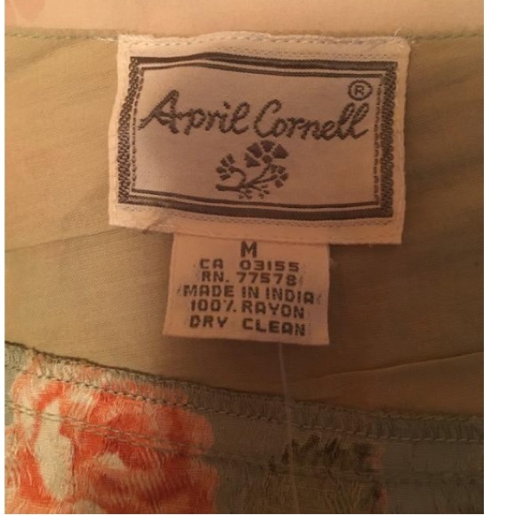 🏆Host Pick🏆April Cornell Floral Skirt - Picture 5 of 9